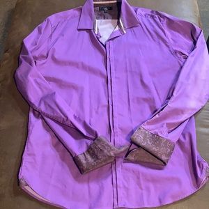 Ted Baker button up with sun fading on sleeve